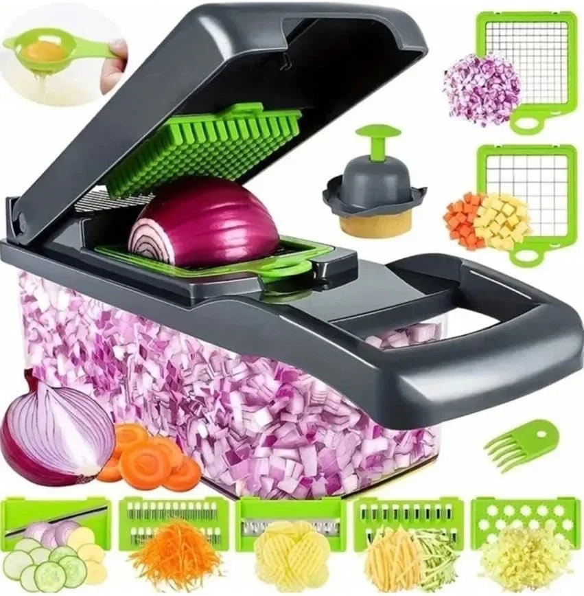 Multifunctional Vegetable Chopper โ 14/16 in 1 Kitchen Tool
