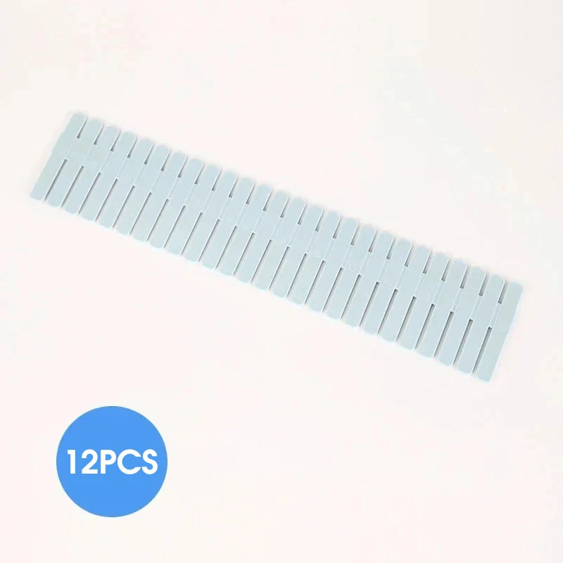 4/8pcs Adjustable Drawer Dividers – Closet & Drawer Organizer