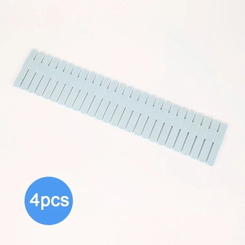 4/8pcs Adjustable Drawer Dividers – Closet & Drawer Organizer
